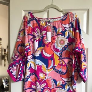 Trina Turk dress cover up